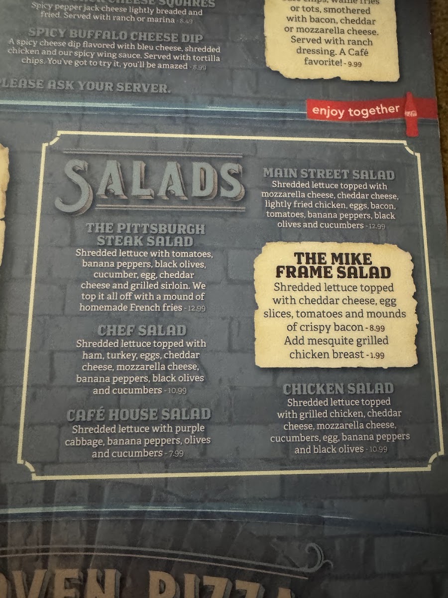 Old Main Cafe Photo Menu 5