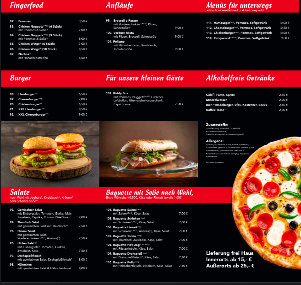 Adar Pizzeria & Grillhaus Photo Menu 2