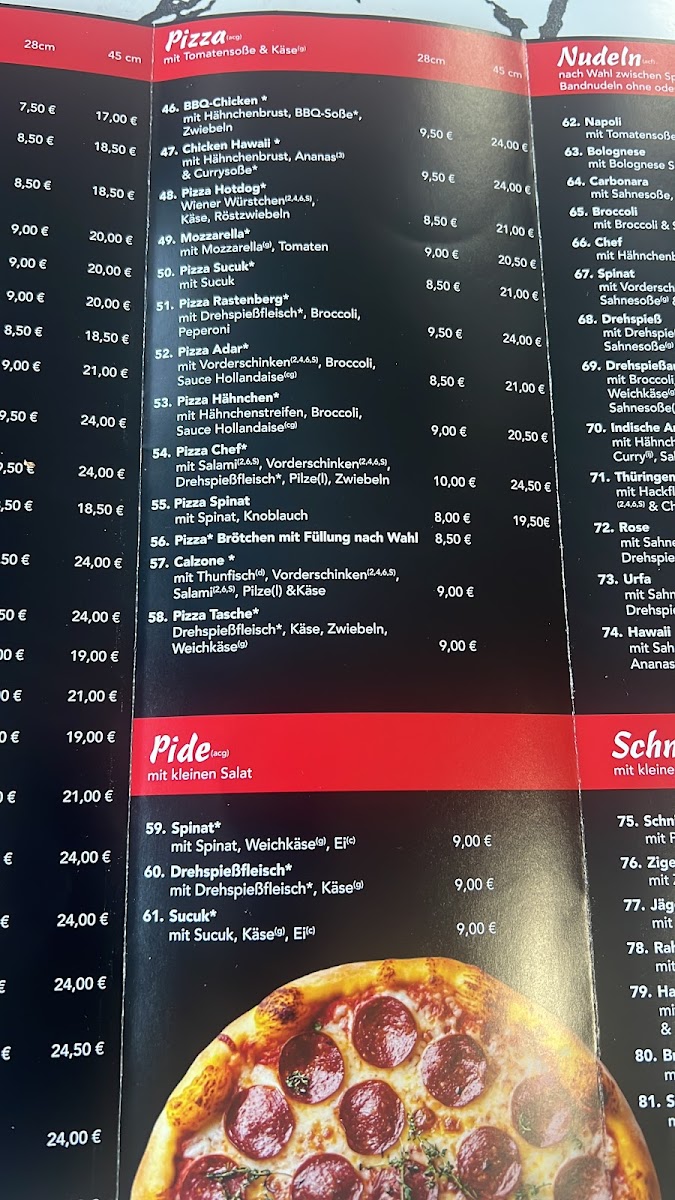 Adar Pizzeria & Grillhaus Photo Menu 5