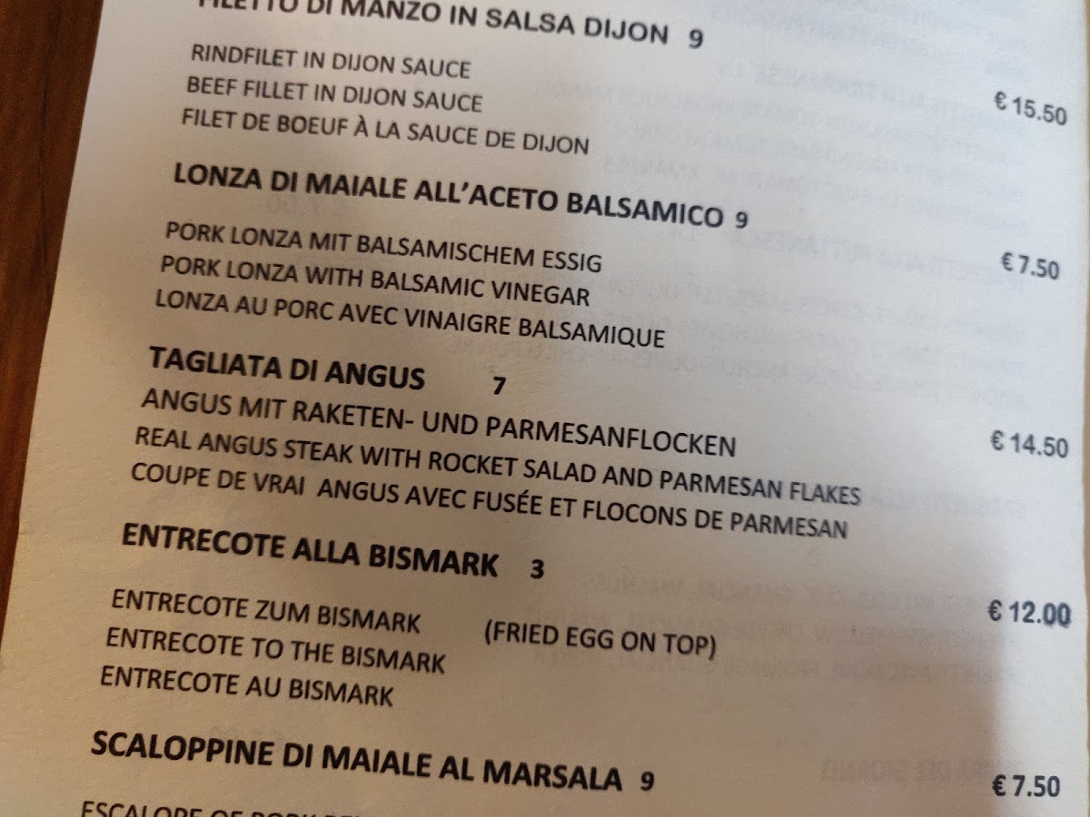 Gianfranco'S Steak House Photo Menu 6