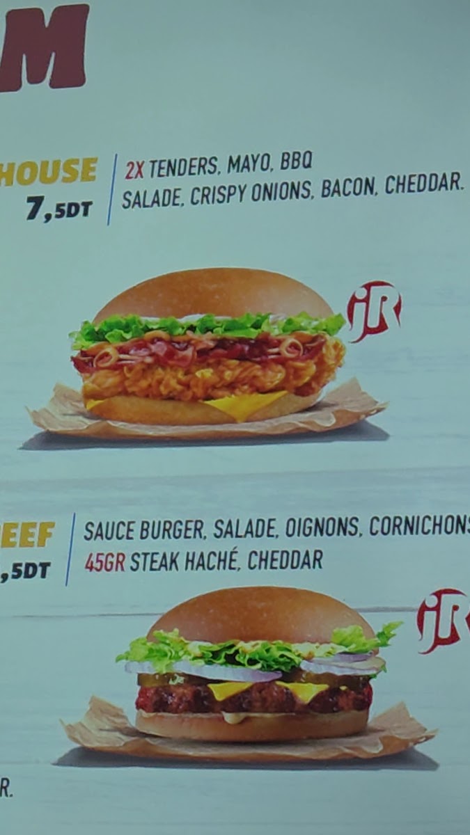 BABA SLIM BURGER Photo Menu 1