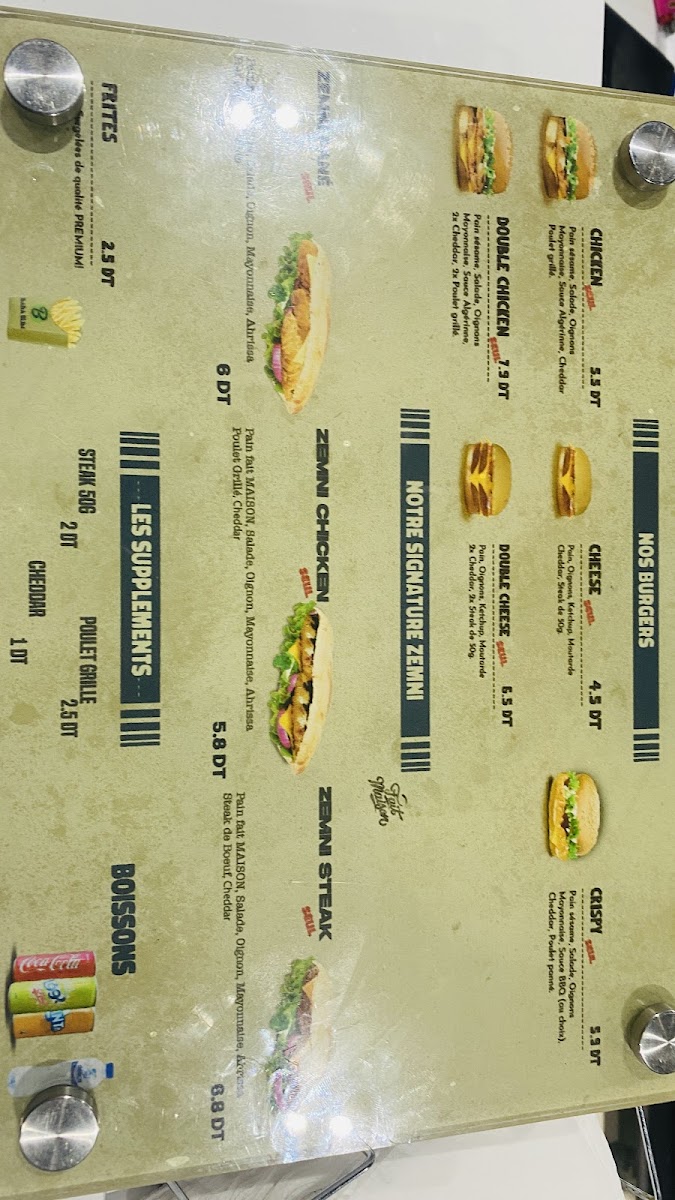 BABA SLIM BURGER Photo Menu 2
