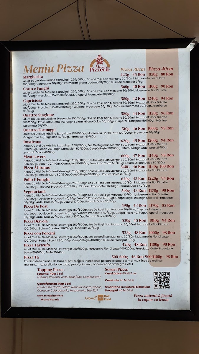 MicaPizzerie Photo Menu 3