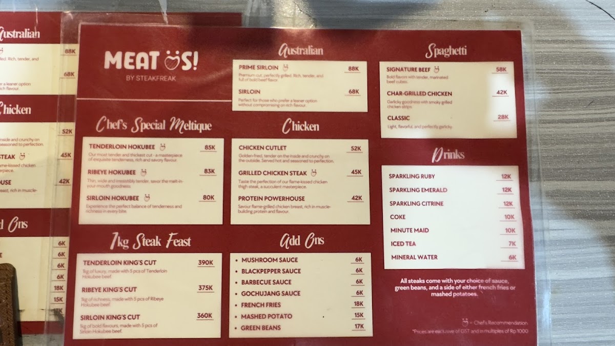 Meat Us! - Greenland Photo Menu 6