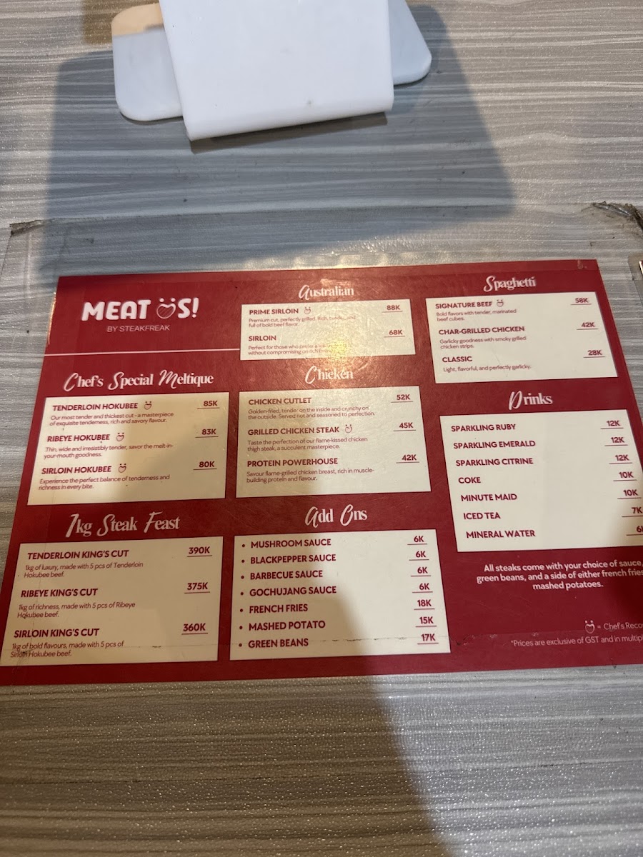 Meat Us! - Greenland Photo Menu 8
