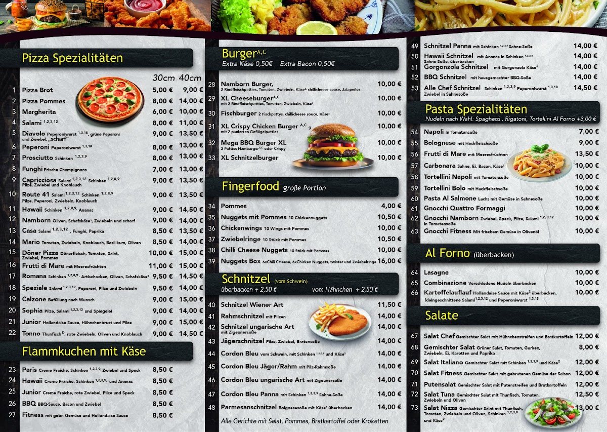 IMBISS 'Route 41' Photo Menu 1