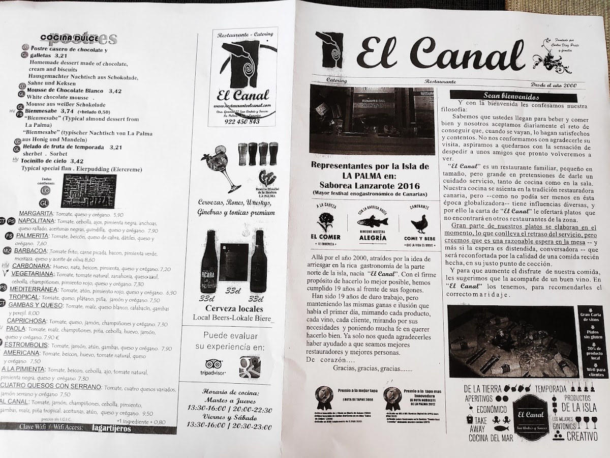 El canal Photo Menu 2