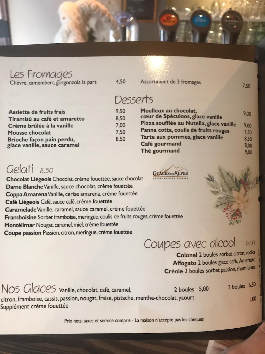 La Voglia Photo Menu 2