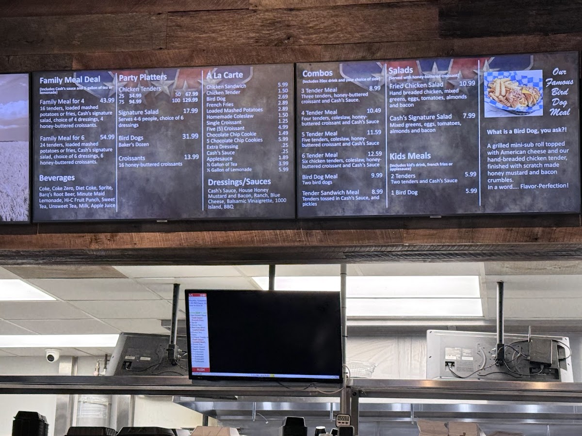 Cash's Chicken Photo Menu 3