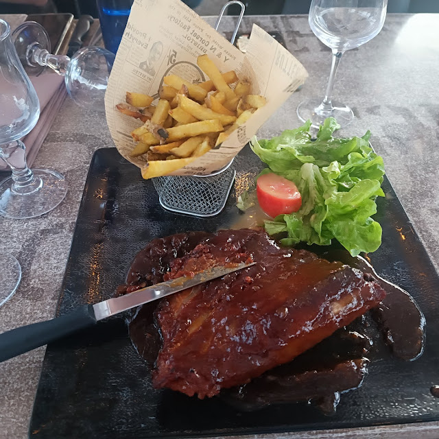 Ribs de Porc Français Caramélisé Au Miel