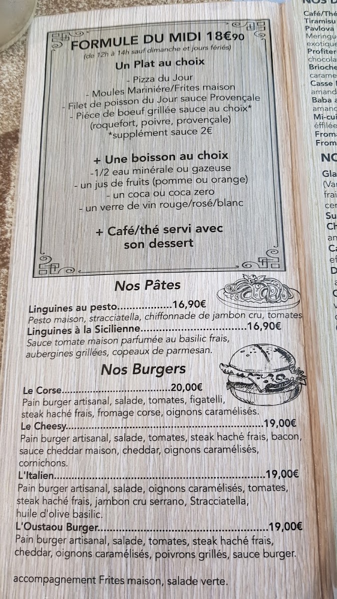 L'Oustaou Photo Menu 5
