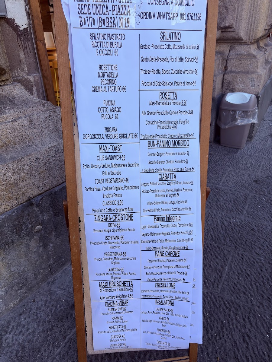 Trattoria Bovio Photo Menu 1