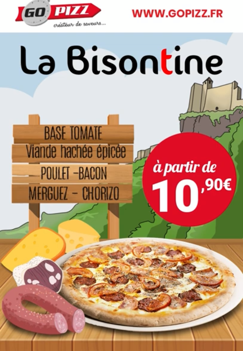 Gopizz Avanne - Besançon Photo Menu 1