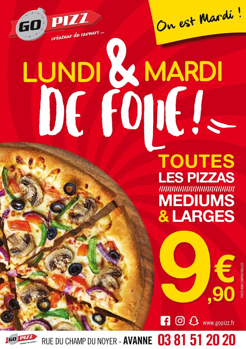 Gopizz Avanne - Besançon Photo Menu 9
