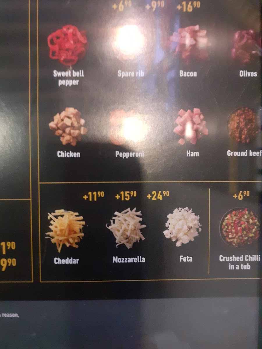 Debonairs Pizza Paardekraal Photo Menu 1