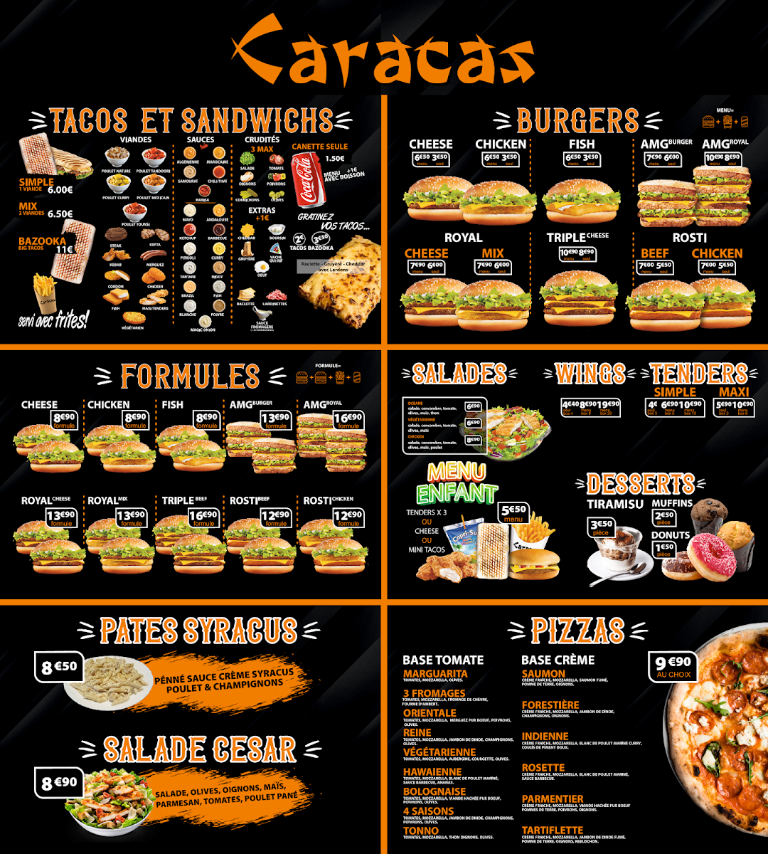 Caracas wittenheim tacos Photo Menu 1
