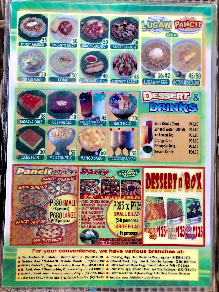 Nid's Balot n Bilao Photo Menu 4