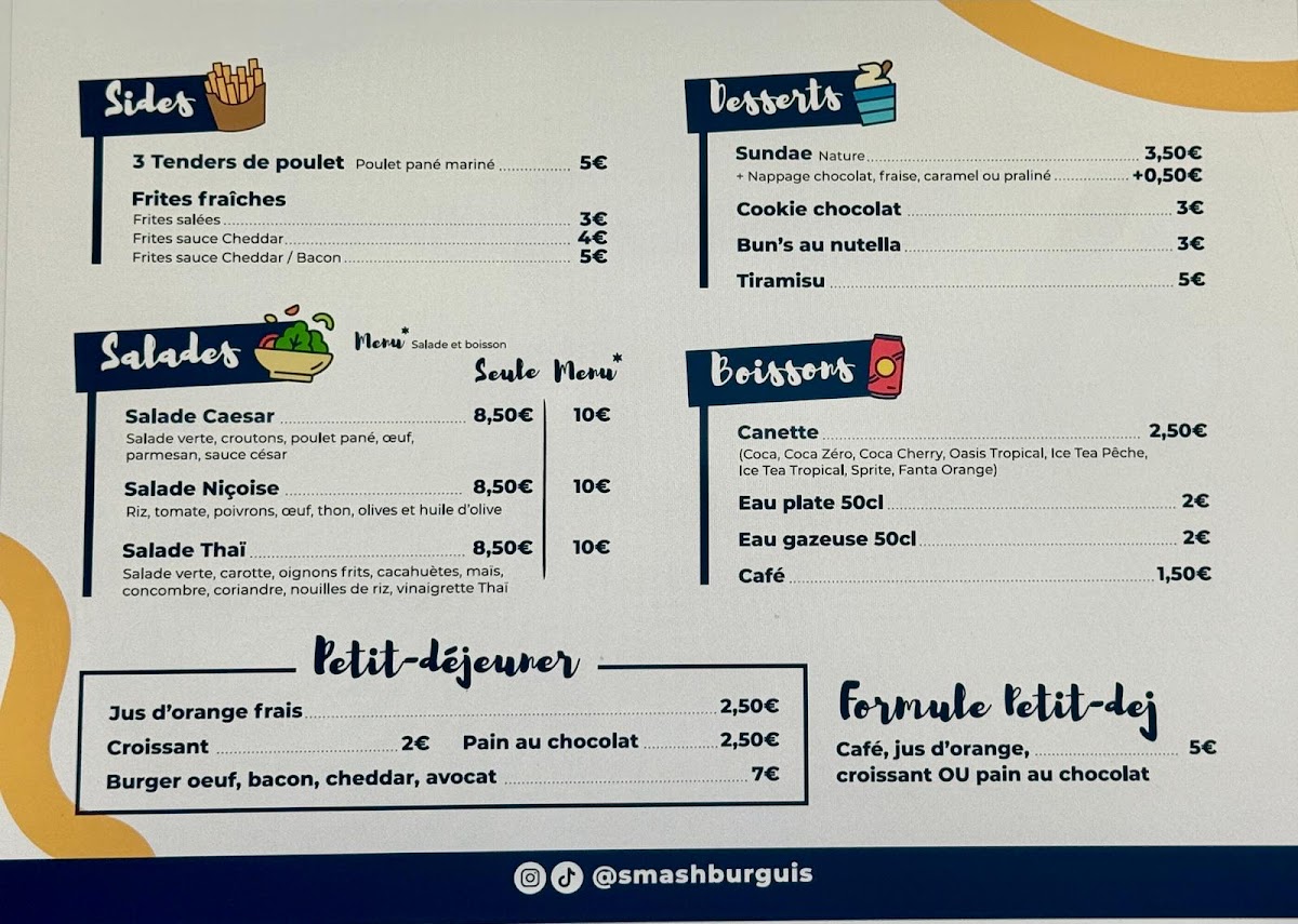 Smash Burgui's Photo Menu 1