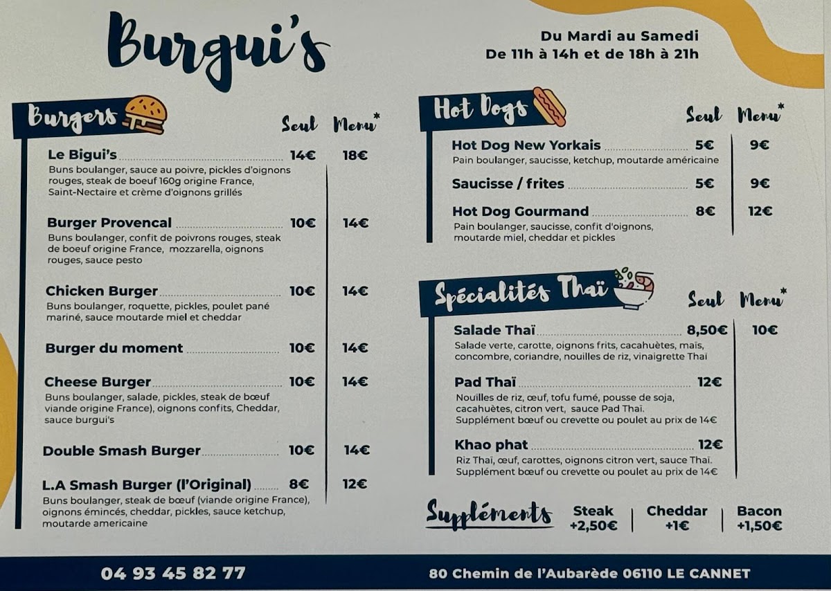 Smash Burgui's Photo Menu 2