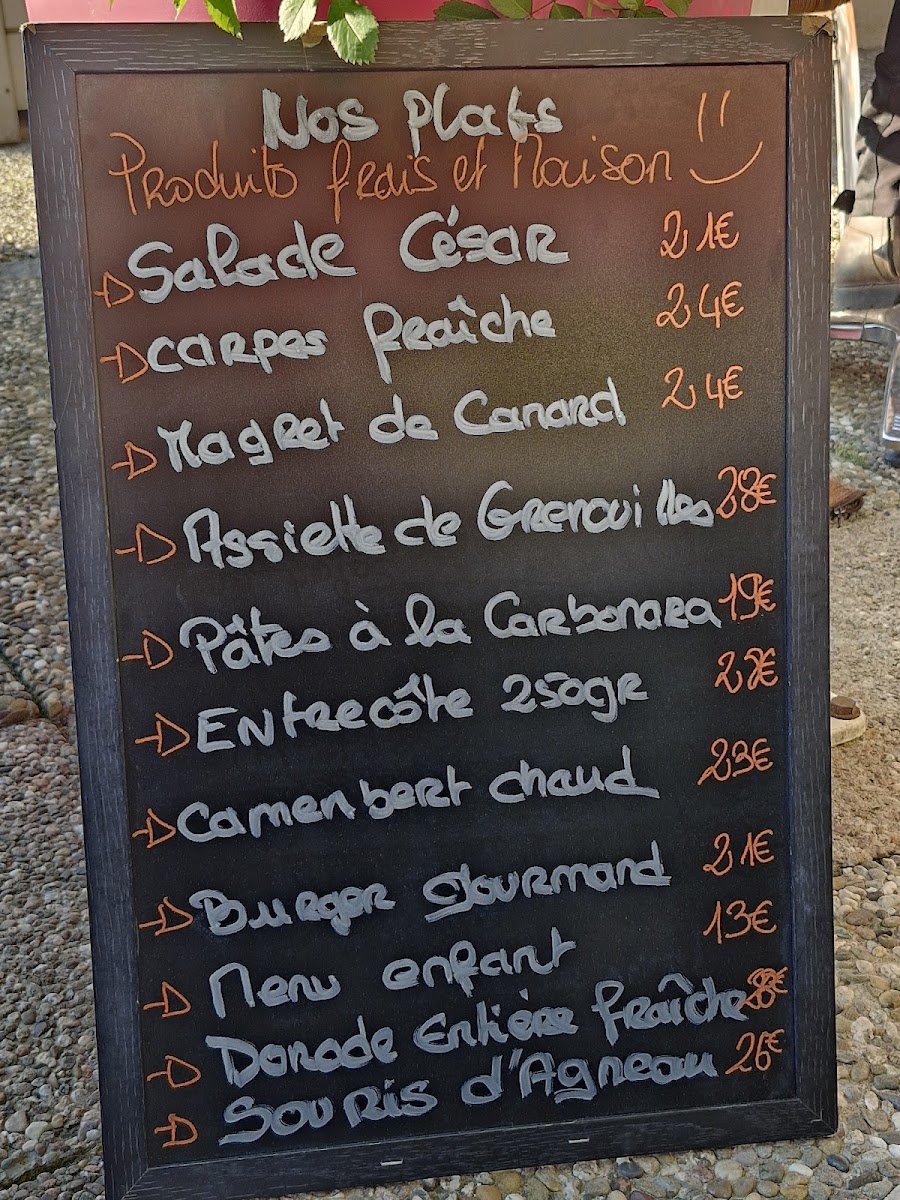 Restaurant Entre-Nous Photo Menu 3