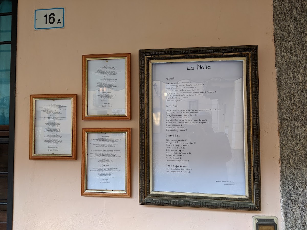 Trattoria La Motta Photo Menu 5