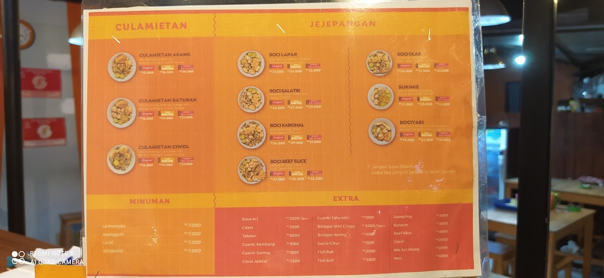 Baso Aci Akang Photo Menu 3