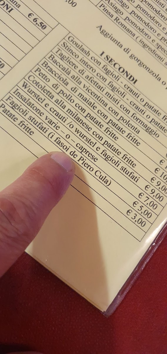 Bruschetteria Trattoria da Piero Photo Menu 9
