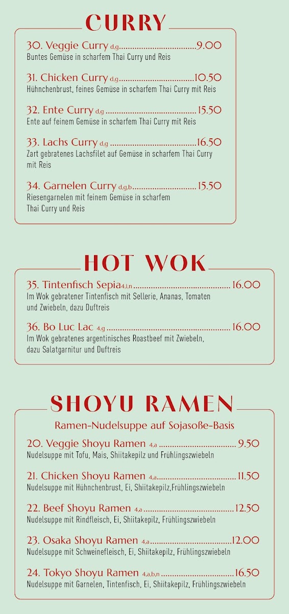 Ōsaka Ramen & Sushi Photo Menu 6