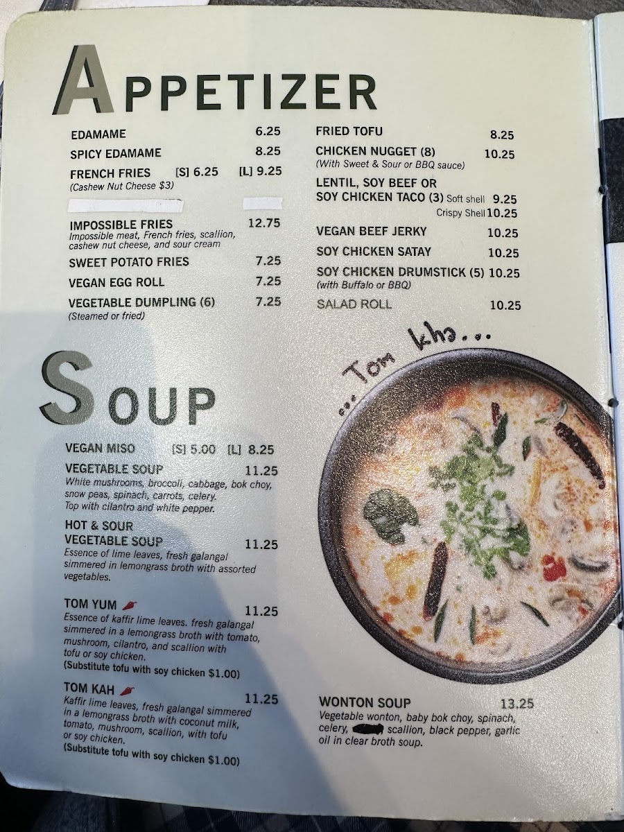 My Vegan Restaurant Photo Menu 4
