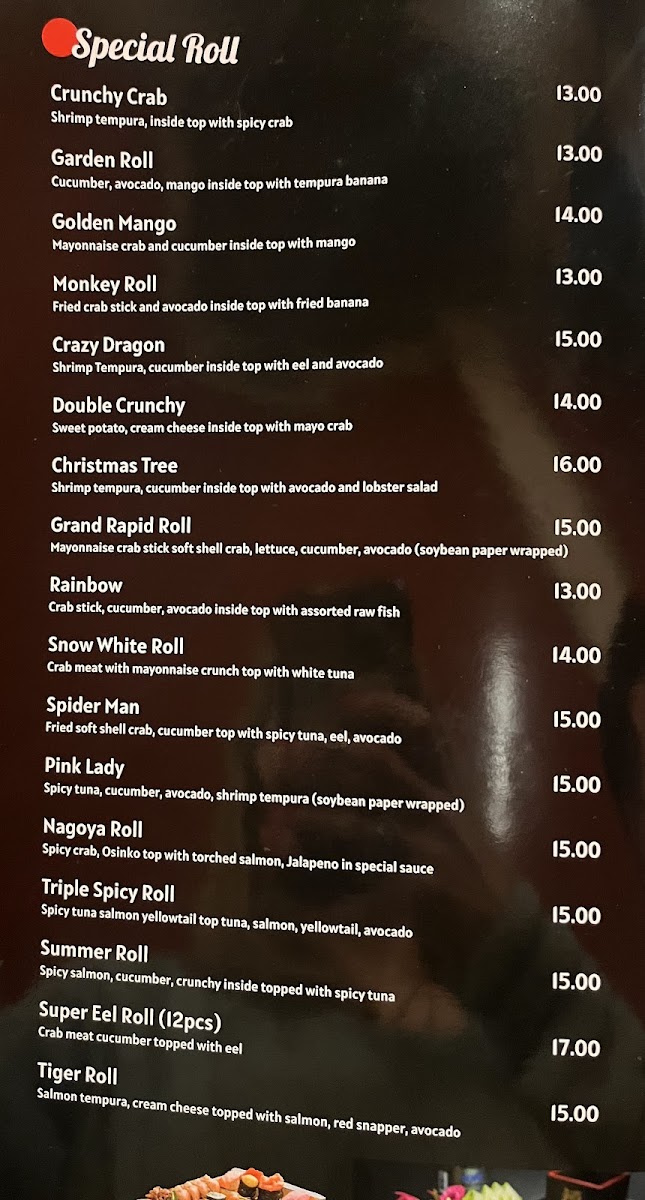 Nagoya Hibachi Sushi & Catering Photo Menu 3