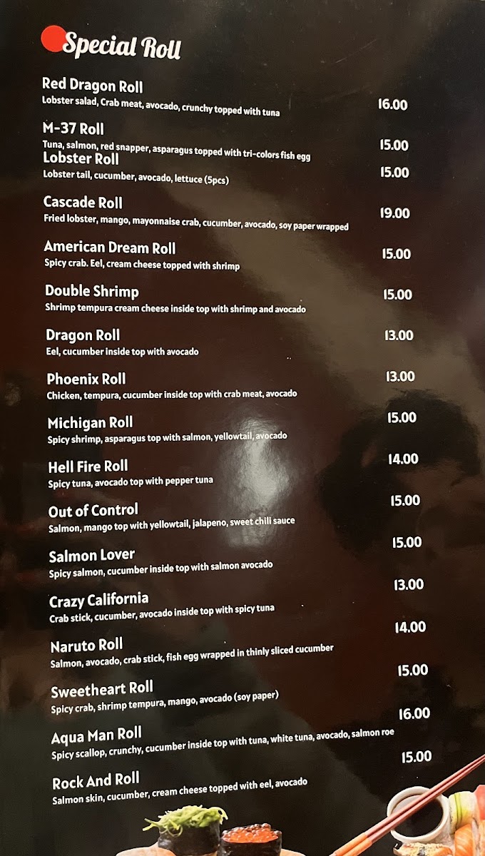 Nagoya Hibachi Sushi & Catering Photo Menu 4
