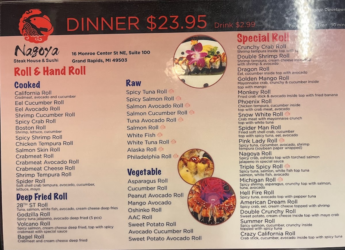 Nagoya Hibachi Sushi & Catering Photo Menu 8