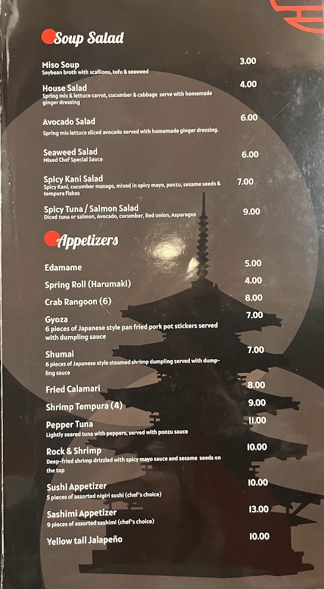 Nagoya Hibachi Sushi & Catering Photo Menu 9