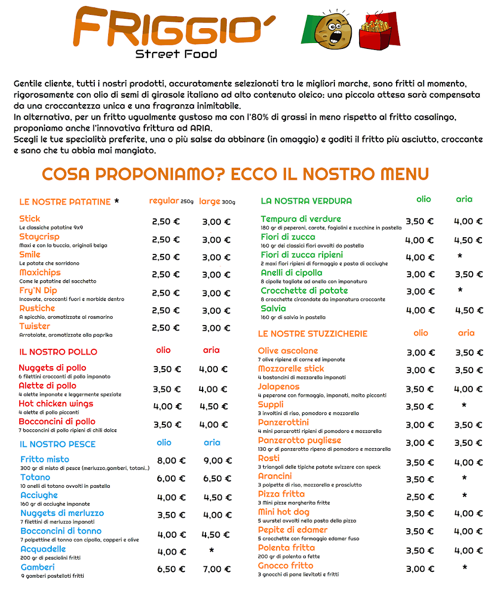 Siamo Fritti Domodossola Photo Menu 3