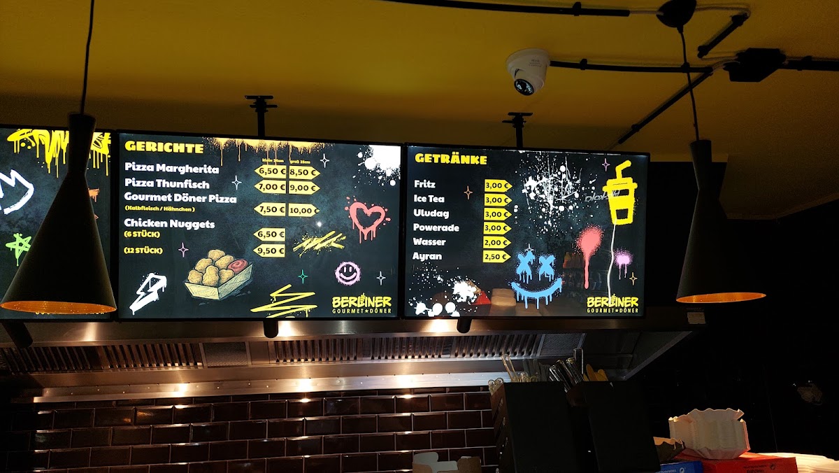 Berliner Gourmet Döner Photo Menu 1