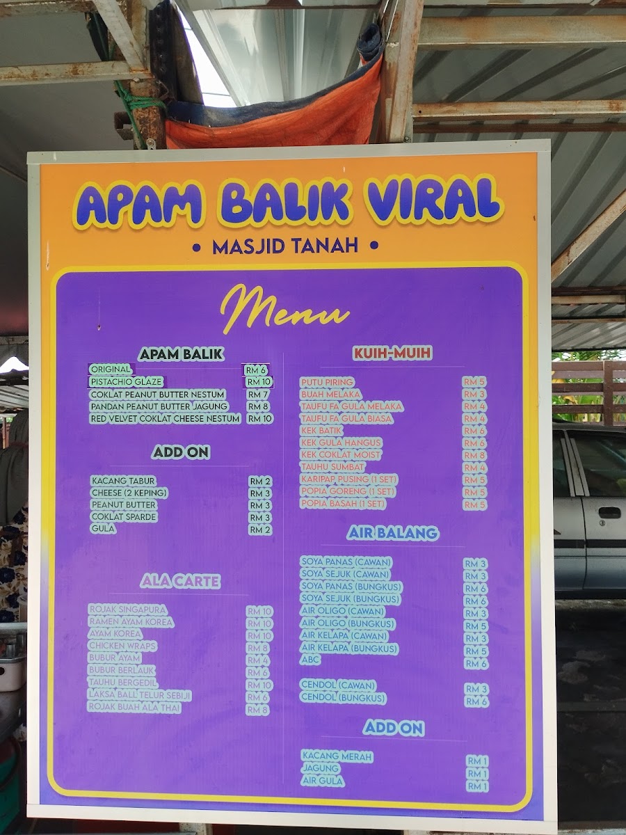 Apam balik viral masjid tanah Photo Menu 1