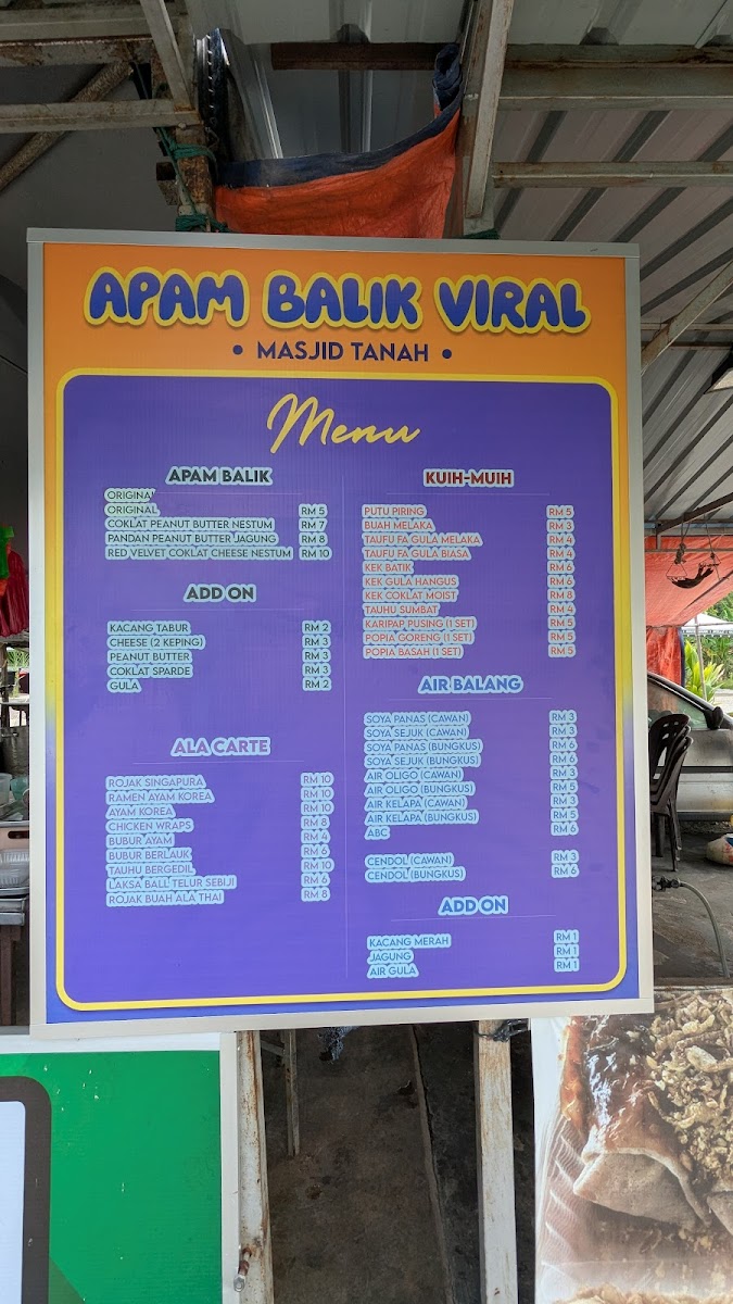Apam balik viral masjid tanah Photo Menu 2