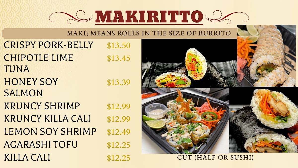 Makiritto Photo Menu 2