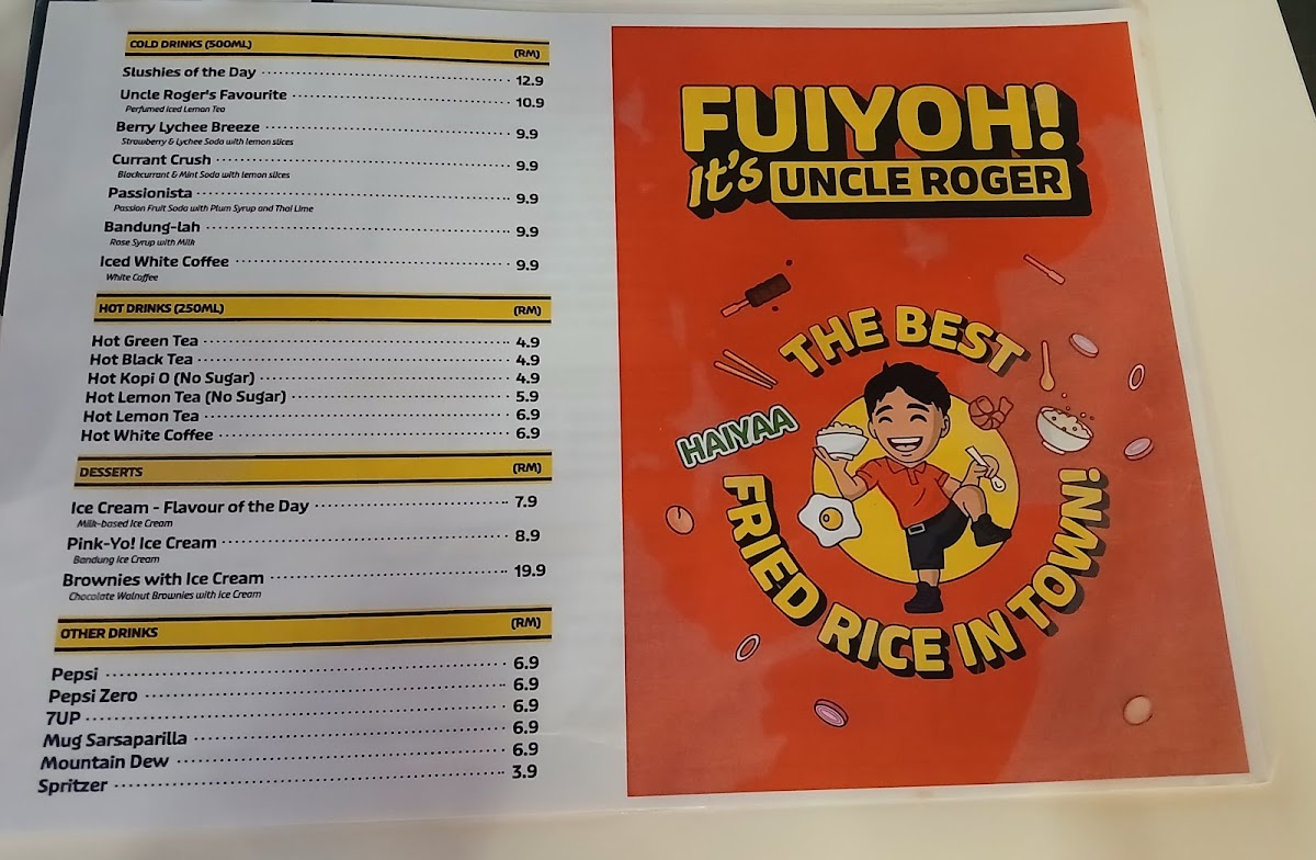 Fuiyoh! It’s Uncle Roger • IPC Photo Menu 5