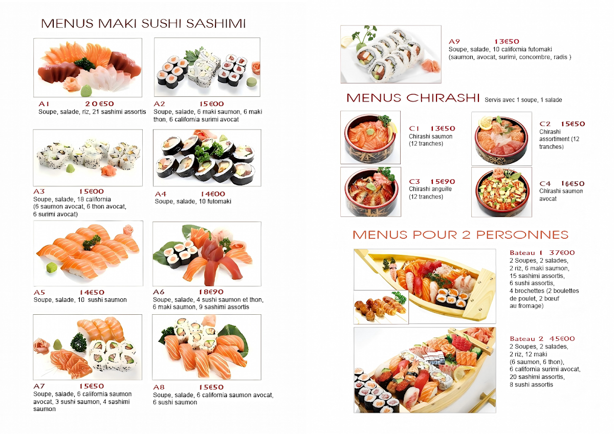 Sushi 6eme Photo Menu 1