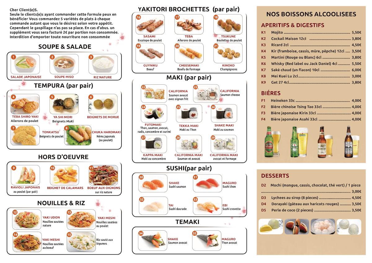 Sushi 6eme Photo Menu 4