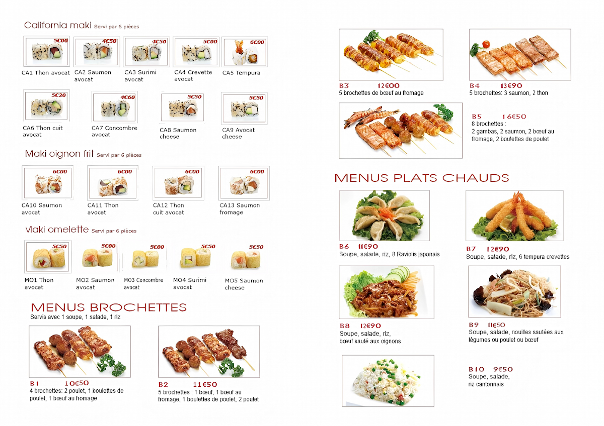Sushi 6eme Photo Menu 5