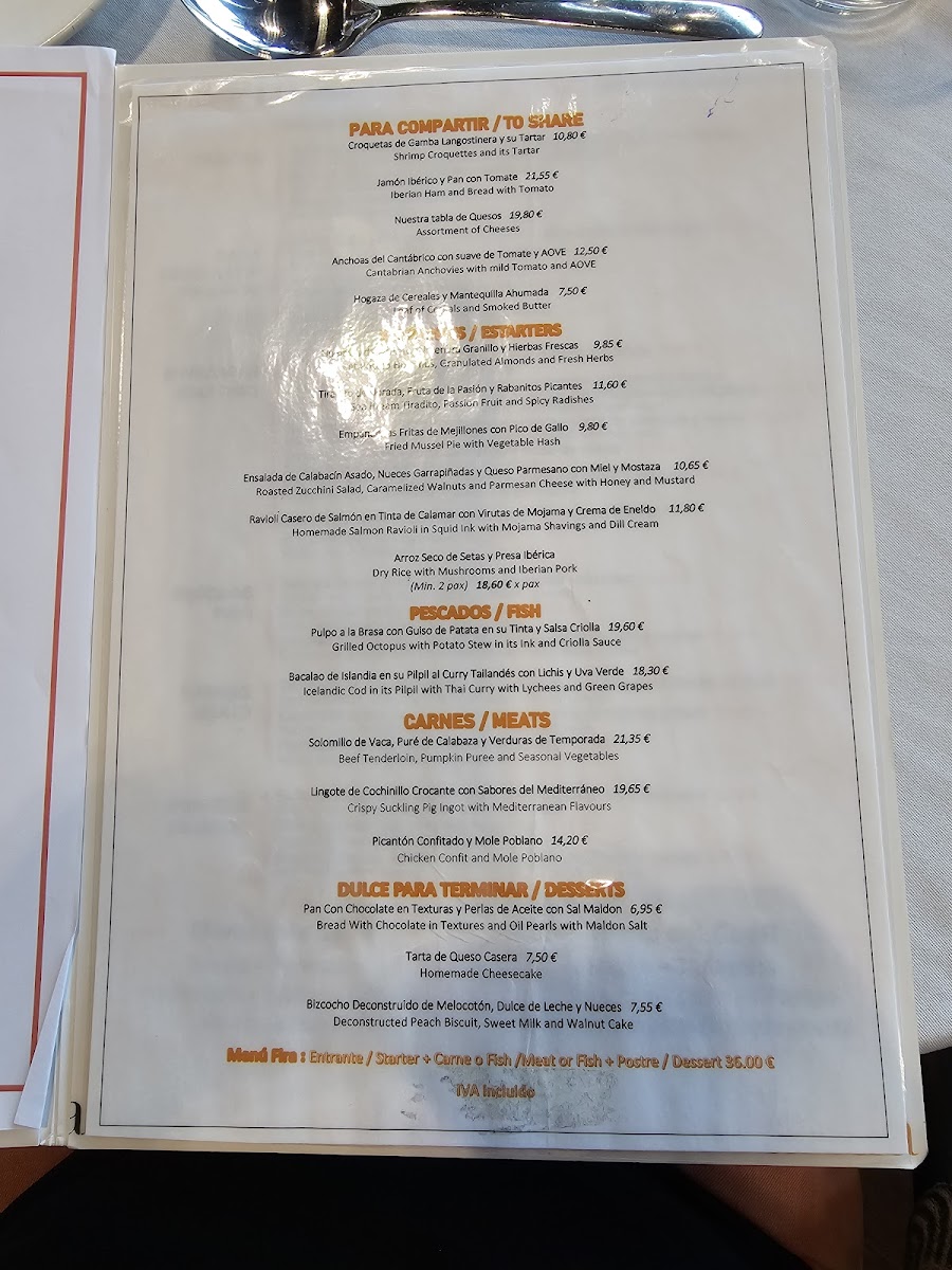 Restaurant Narandam Photo Menu 4