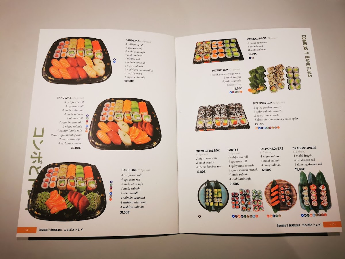 Restaurante Sushi Senpai Zamora Photo Menu 1