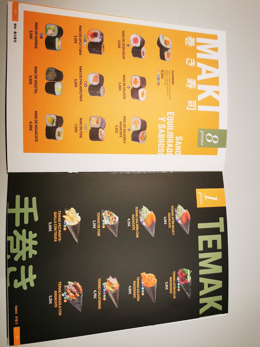 Restaurante Sushi Senpai Zamora Photo Menu 9
