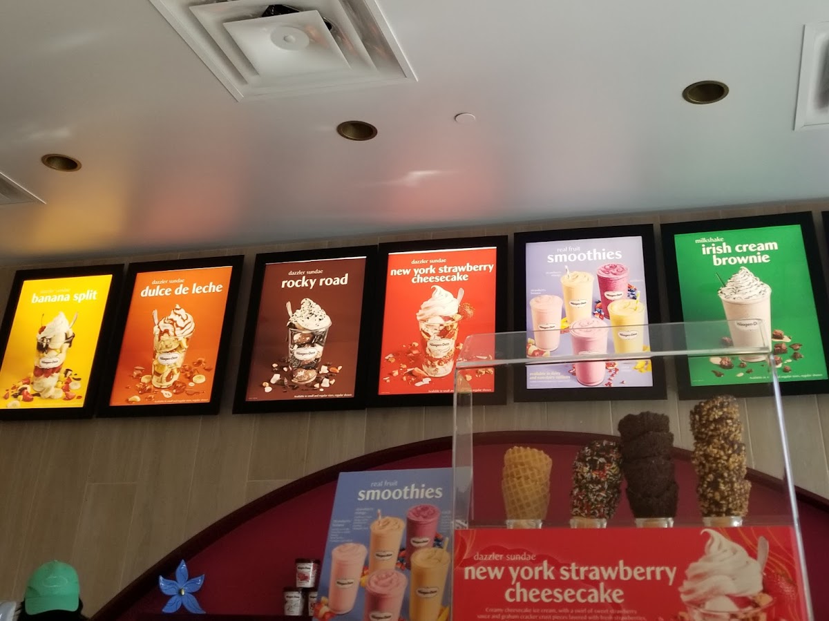 Haagen-Dazs Photo Menu 5