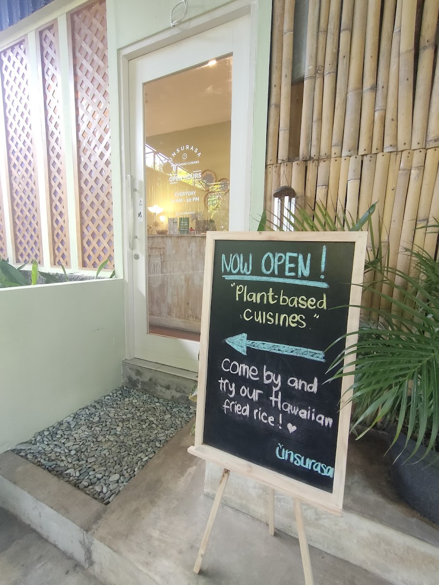 Unsurasa Plant Based Photo Menu 1