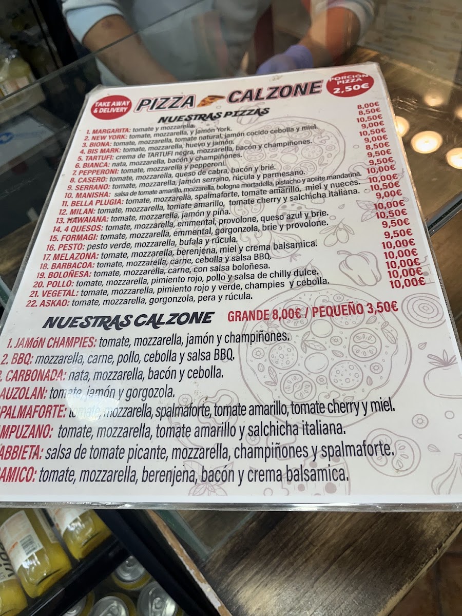 Best pizza( pizza_ calzone) casco Photo Menu 2