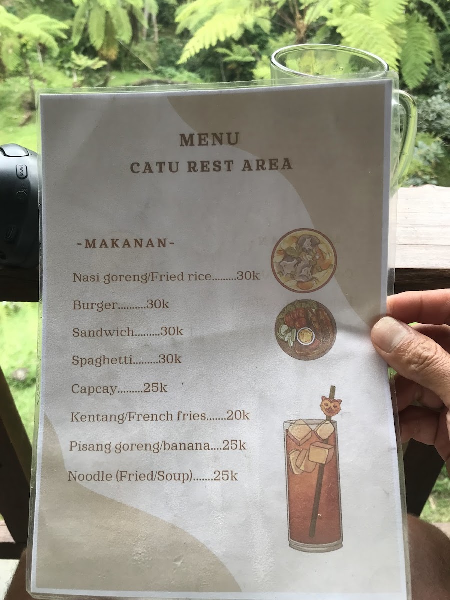 Catu rest area Photo Menu 7