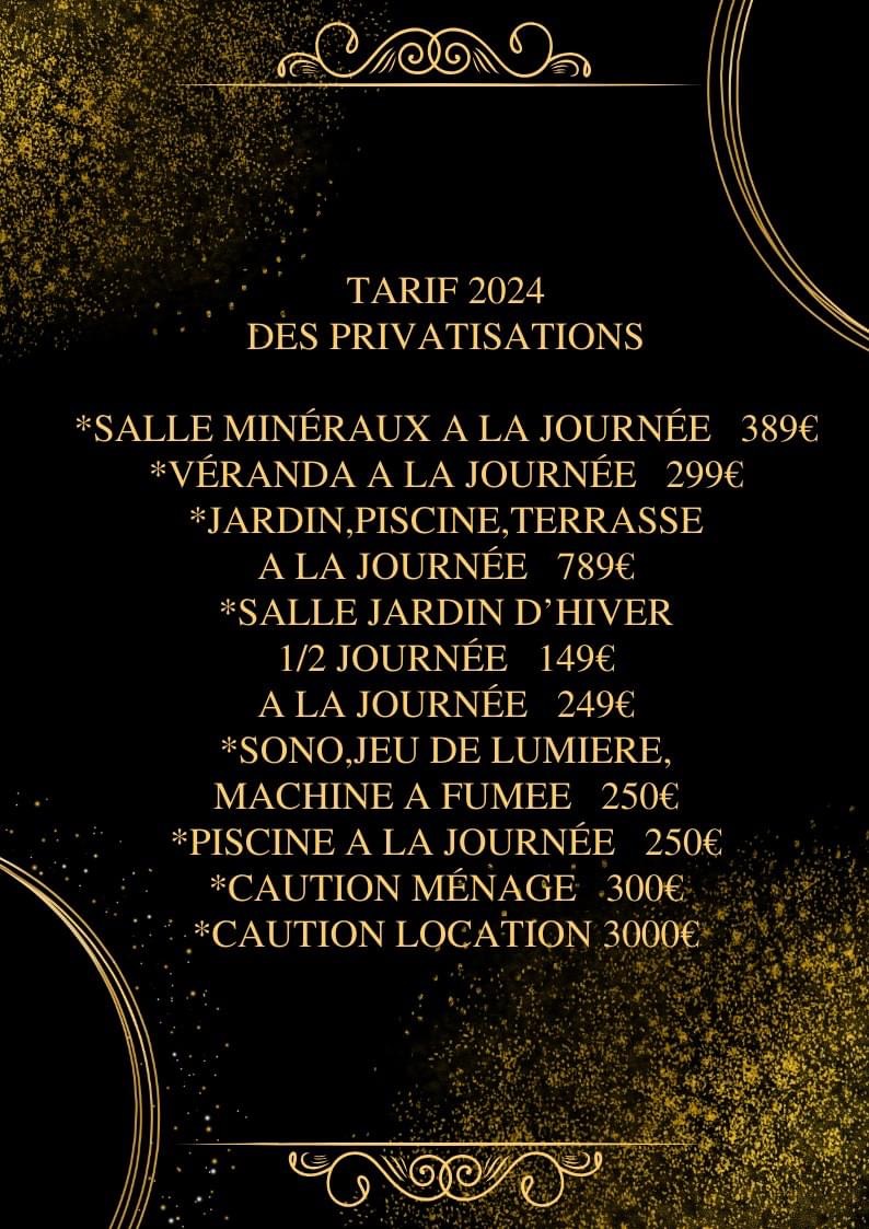Hotel Restaurant Le Chanel Photo Menu 10